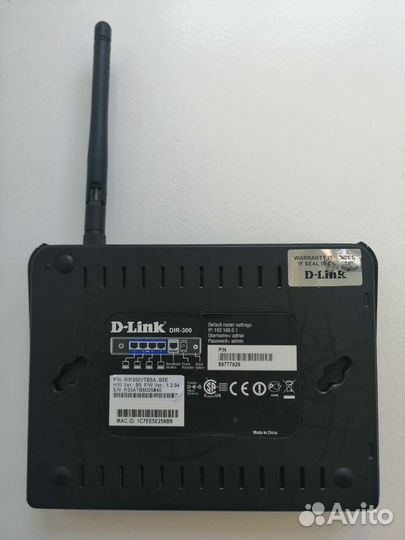 Wifi роутер D-link DIR-300