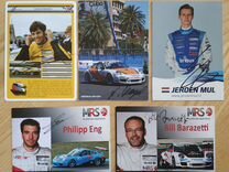 Автографы гонщиков Porsche Supercup 2012