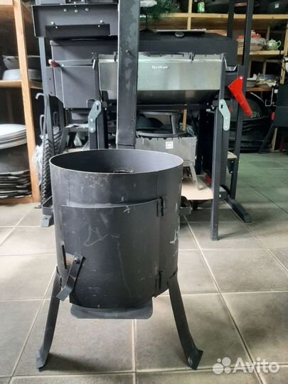 Печь для приготовления на дровах