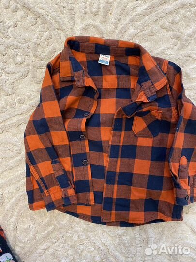 Большой пакет с вещами мальчика