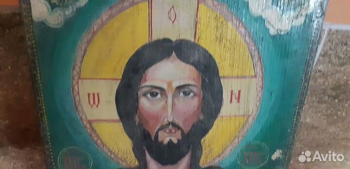 Икона Господь Вседержитель.Живопись