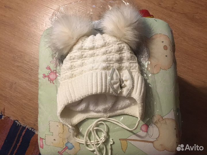 Шапка для девочки 48 50