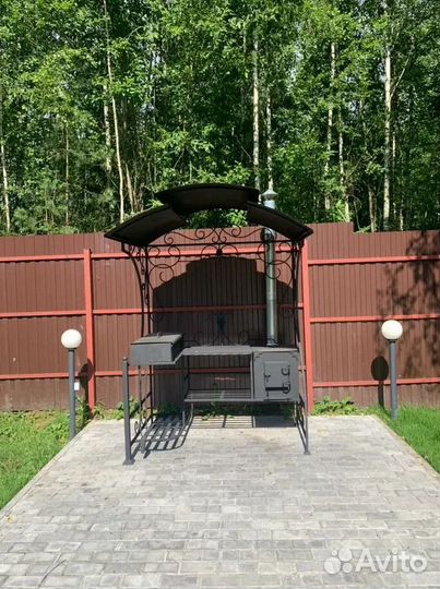 Мангал лофт