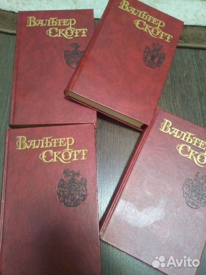 Собрание сочинений Вальтер Скотт в 8 томах