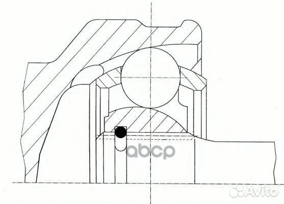 ШРУС наружный (компл.) lobro 304331 304331 GKN