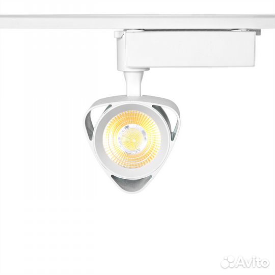 Трековый светильник однофазный 30W на шинопровод