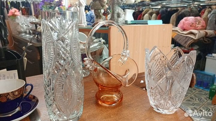 Изделия из хрусталя и цветного стекла, СССР