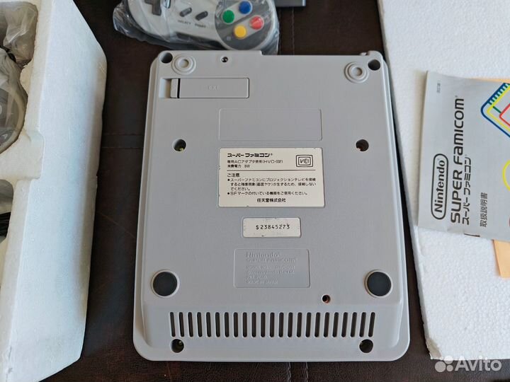 Super Famicom ntsc J, комплект в коробке