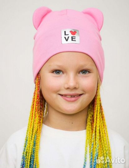 Шапочка для девочки новая