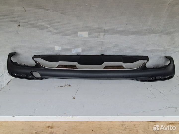 Спойлер (юбка) бампера задний Mercedes-Benz