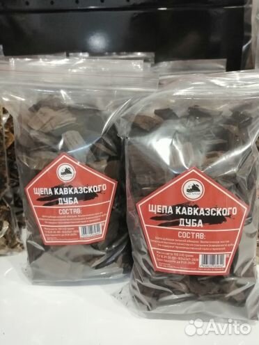 Щепа Кавказского Дуба, сильный обжиг, 300 гр