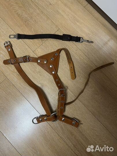 Кожанная шлейка