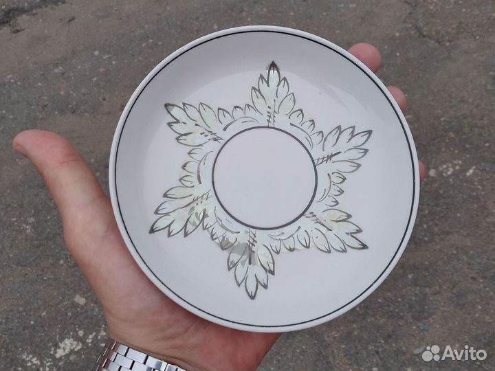 Блюдце мятный барбарис