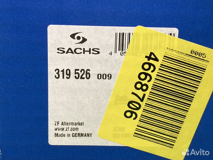 Амортизатор кабины задн.MAN TGX 319526