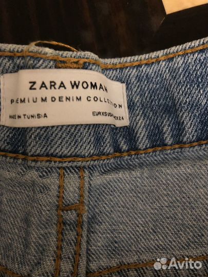 Джинсовая юбка zara