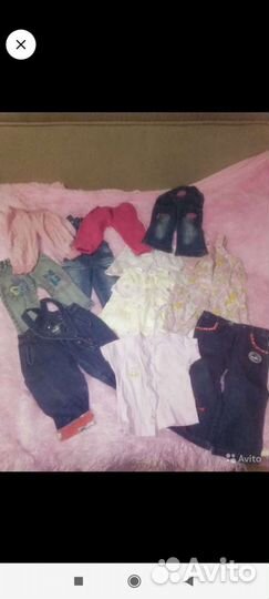 Детские вещи пакетом для девочек