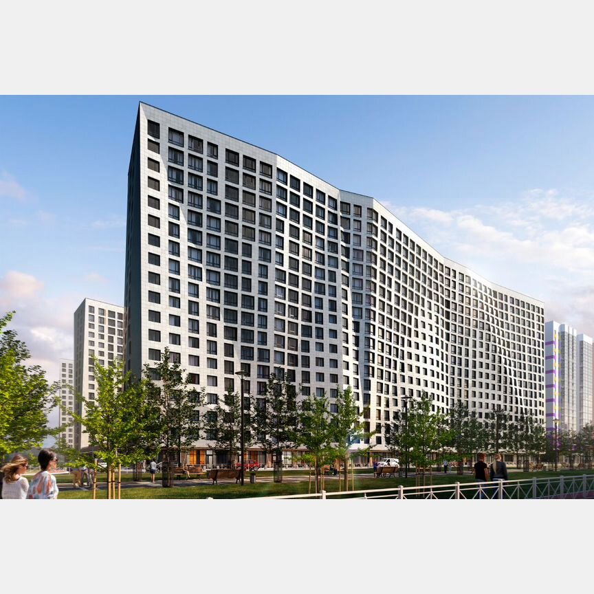 Квартира-студия, 37,7 м², 2/18 эт.