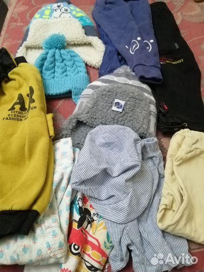 Пакет вещей на мальчика 80 86