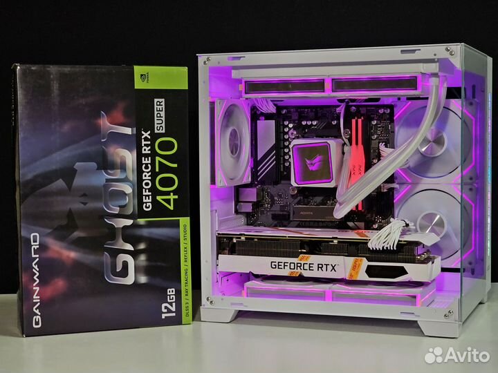 Игровой пк rtx 4070 super / ryzen 7 7700