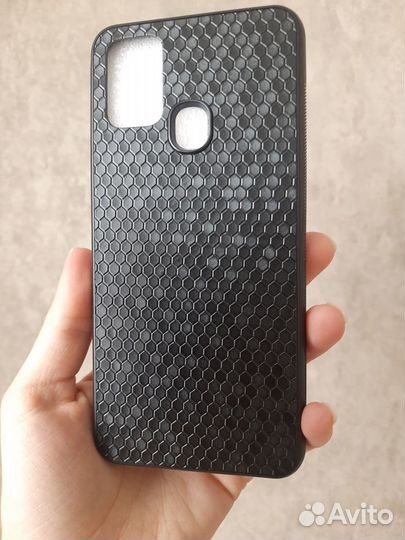 Чехол для Samsung galaxy m31 защитное стекло