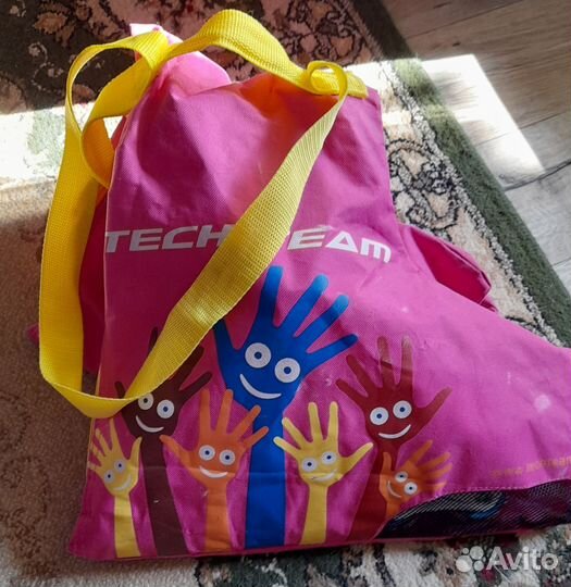 Роликовые коньки детские раздвижные+шлем и защита