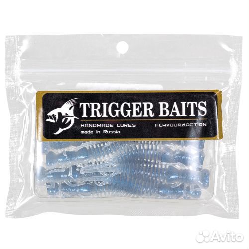 Силиконовая приманка Trigger Baits Larva 60мм