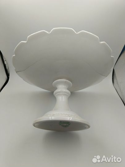 Ваза фруктовница фарфор Кузнецов конец 19 в