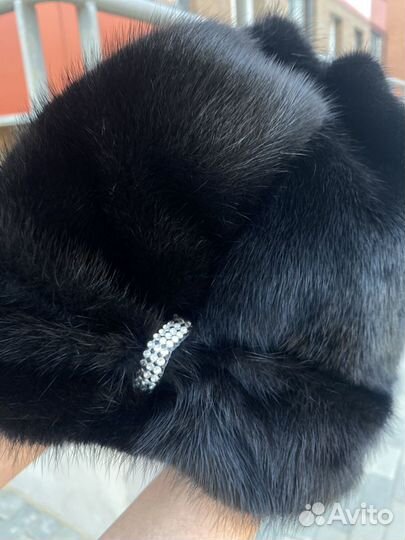 Шапка норковая, женская