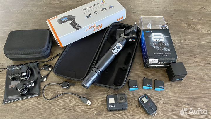Go pro hero 8 black combo набор со стабилизатором