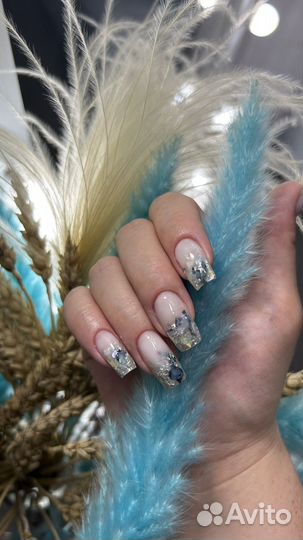 Маникюр,покрытие гель-лак,наращивание ногтей