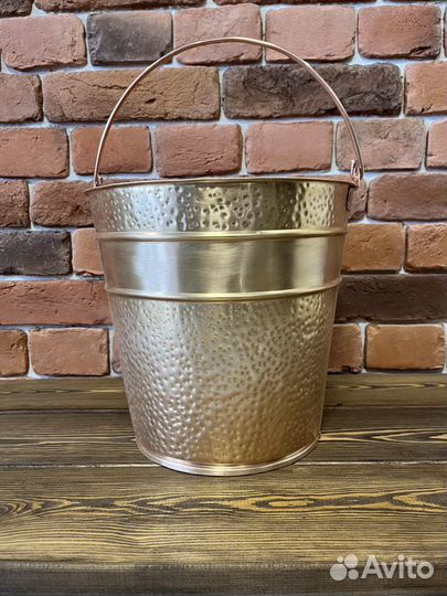 Ведро медное