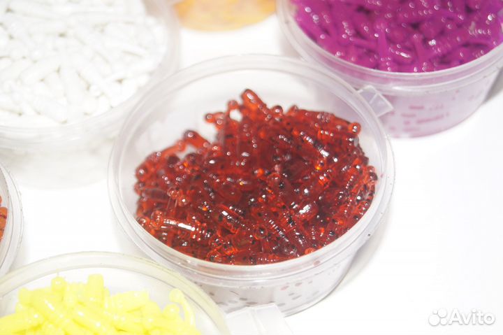 Приманки для мормышинга Wwitebait 19mm 50 штук (Ре