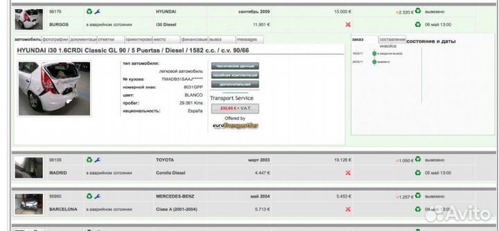 Контрактный двигатель D4FB с пробегом 29 тыс