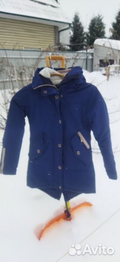 Парка зимняя унисекс детская