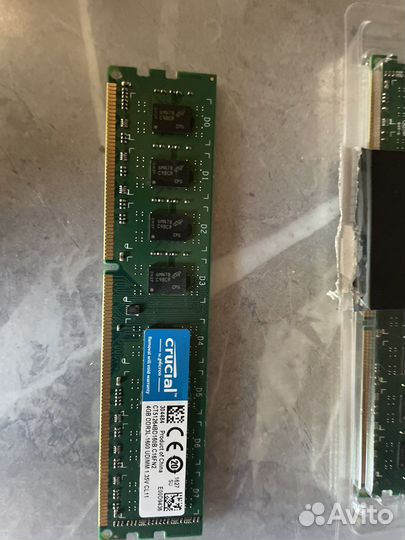 Оперативная память ddr3 4 gb 1600 crucial