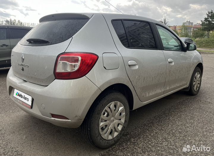 Renault Sandero 1.6 МТ, 2017, 53 000 км