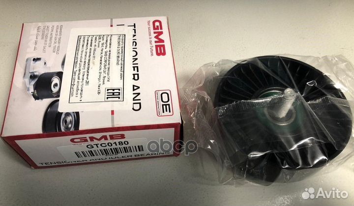 Ролик натяжителя приводного ремня GM gtc0180 GMB