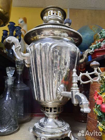 Самовары на дровах, старинные