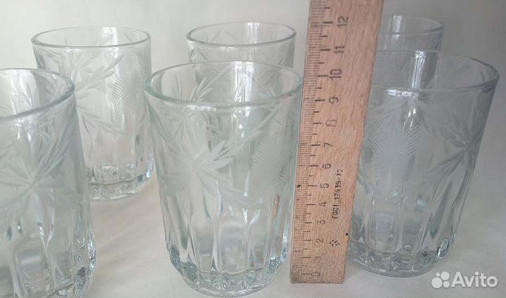 Стопки рюмки стаканы наборы посуда СССР