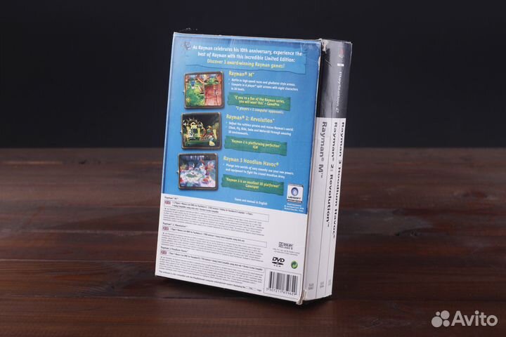 PS2 Коробка от сборника Rayman 10th Anniversary