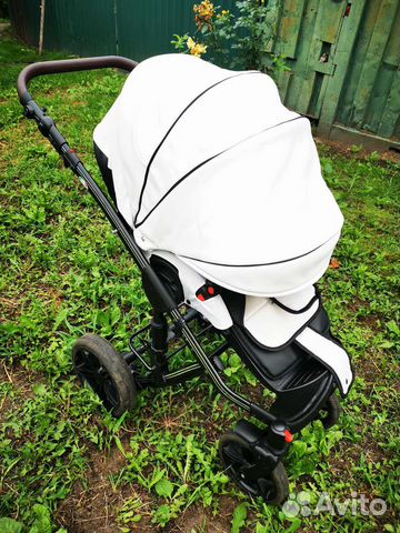 Коляска Mirelo Venezia Eco 2 в 1 Белая