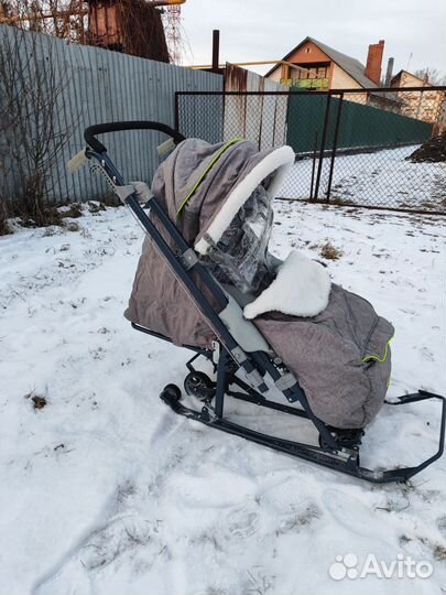 Коляска санки