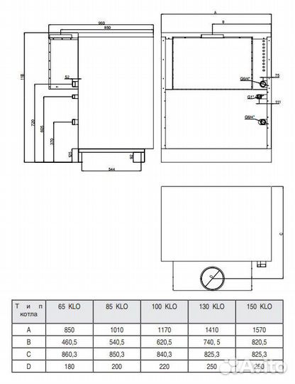 Газовый напольный котел