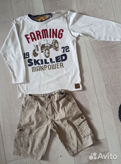 Стильная летняя капсула на мальчика 5-6 лет