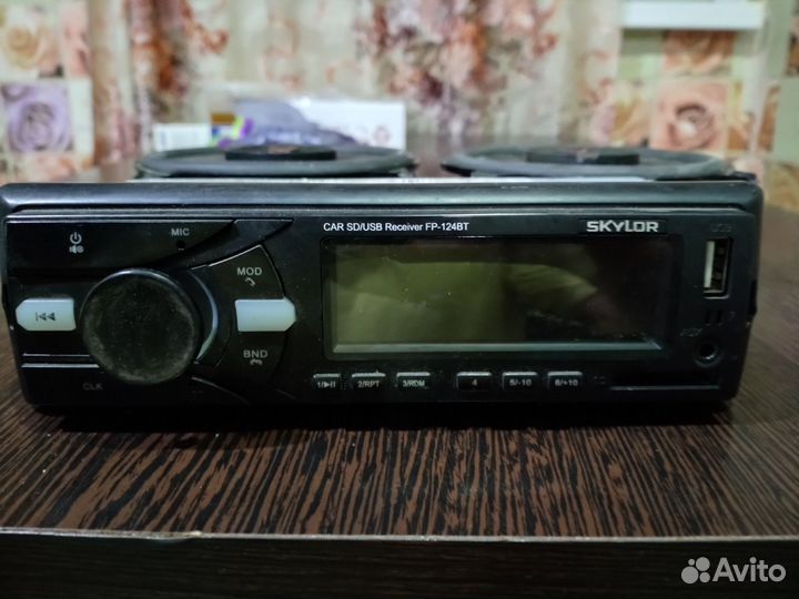 Автомагнитола 1din с bluetooth