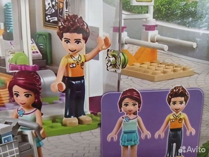 Lego Friends Супермаркет набор аналог