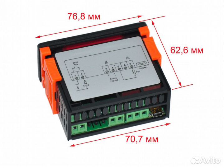 Блок управления poletron EL961 1 датчик