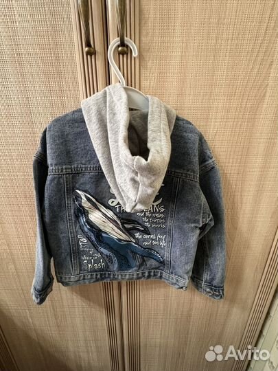 Джинсовая куртка на мальчика