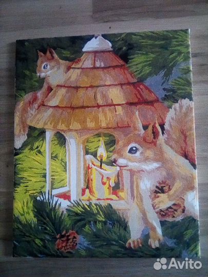 Картина акриловыми красками