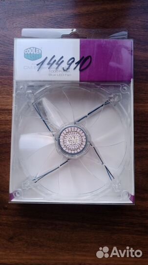 Пара корпусных вентиляторов 140 мм